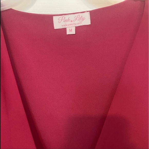 Pink Lily Romper - Picture 4 of 7